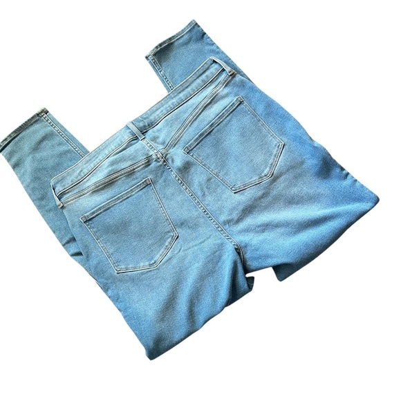 Old Navy Distressed Blue Jeans size 18 - Picture 2 of 5